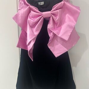 Altar'd State Kids Formal Dress with Pink Bow